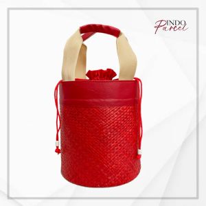 INDOPARCEL - Tas Parcel Anyaman Tas Hampers Keranjang Anyaman Goodie Bag Terbaru