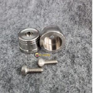 Gù tay lái INOX 304 Phay CNC lắp cho dòng AB Vision 2019 smartkey (MS04)