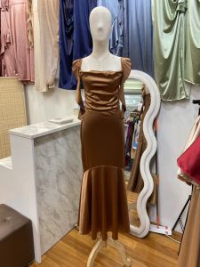 ML658  เดรสยาว ใส่ได้2แบบ ชุดราตรีเหมาะใส่ออกงาน เพื่อนเจ้าสาว สวยหรู