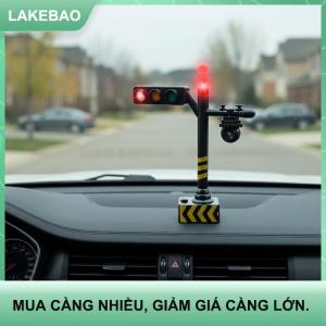 【LAKEBAO】 Đồ chơi giáo dục mô hình đèn tín hiệu giao thông mini cho trẻ em với đèn LED mô phỏng biển báo giao thông phục vụ học tập về tình huống thực tế