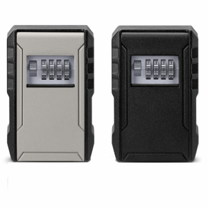 NEXTYOO Weatherproof Key Lock Box Alloy Resettable 4 Digit Combination Key Storage Box Portable Wall Mount Security Storage Lock Box for Security Lock Box
