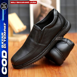 Chleswig Sepatu Formal Loafers Pria Casual Kulit Pantofel Kerja Kuliah
