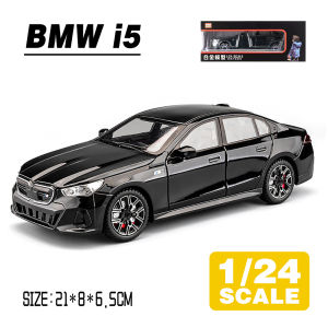 LEO 1:24 BMW i5 M60 Diecast Model Car Alloy Cars Toys Collection Gift For Kids Boy Girl
