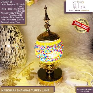 Mabkhara /Tempat Dupa Elektrik/3in1/Electric/Premium/Prapen/Keramikl/Import/ Lampu Turkey/Listrik