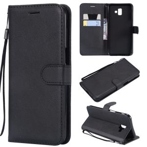 For Samsung Galaxy A6 A7 A8 A9 A9S J2 Pro J4 J6 J8 2018 A750 A6 A8 J4 J6 Plus 2018 / A6S A8S Phone Case Magnetic Leather Wallet Card Slot Shockproof Flip Cover Casing