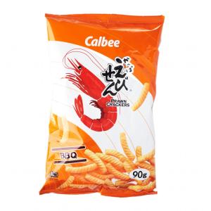 Calbee BBQ Flavour Prawn Crackers