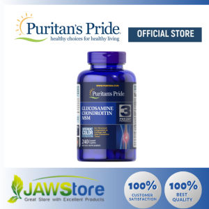 Puritans Pride Double Strength Glucosamine Chondroitin & MSM Joint Soother® 240 Caplets / Item #027814