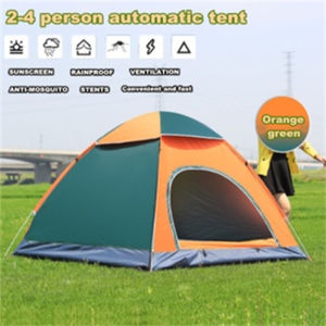Camping Tent Set 8/6/4/2 Person Outdoor Quick Opening Tent Waterproof Anti-Mosquito Camping Tent
