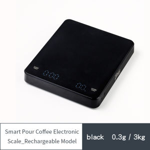 BINCOO Coffee Scale Smart Household Kitchen Scale Rechargeable Timing Electronic Scale Coffee Electronic Scale