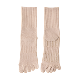 ถุงเท้า กักเก็บความอบอุ่นได้ดี ชุดคลุมขา นิ้วเท้าแยก วัสดุผ้าฝ้ายเส้นใยยาว สีทึบ การระบายอากาศ