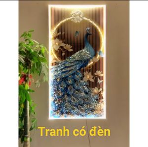 Tranh đính đá đèn Led   tranh led đính đá. Trang Trí Phòng Khách / Phòng Ngủ / Nhà Bếp / Tiệm Spa quà tặng...