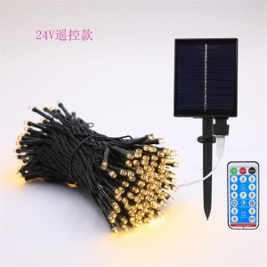 Directly supplied by the manufacturer led Solar-powered string lights for outdoor holiday decorations perfect for wrapping around trees and gardens creating a starry effect for New Years