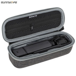 Sunnylife Hard Travel Carrying Case for DJI Osmo Pocket 3 Shockproof Storage Bag Compact Protective Organizer for Creator Combo and Standard Accessories