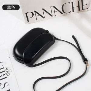 Tas Selempang Kulit PU Wanita Tas Cewek Mini Slingbag Import Saddle Jelly Bag JS2 8505