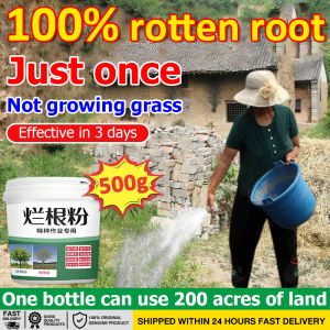 [24 hours delivery] racun rumput paling kuat 500g 100% rotten root grass killer herbicide  racun rumput mati akar racun rumput sambau 除草剂