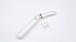 Bikini Trimmer for Women Dry Use Bikini Shaver Angled Fit Portable Electric Bikini Trimmer with LED Light for Gentle Grooming