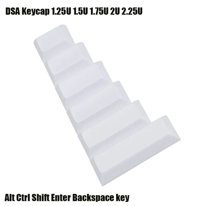 Mechanical Keyboard DSA Low Profile PBT Keycap 1.25U 1.5U 1.75U 2U 2 ...