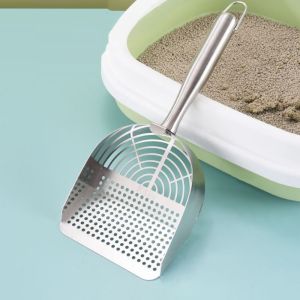 OUTOPEN Anti-Break Cat Waste Shovel: A Lightweight & Non-Stick Solution
