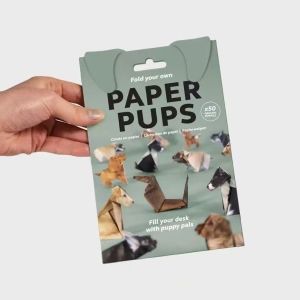 50pcs DIY Cats & Dogs Origami Set | Paper Animal Folding Craft | Kids Creative Toy & Desk Decoration