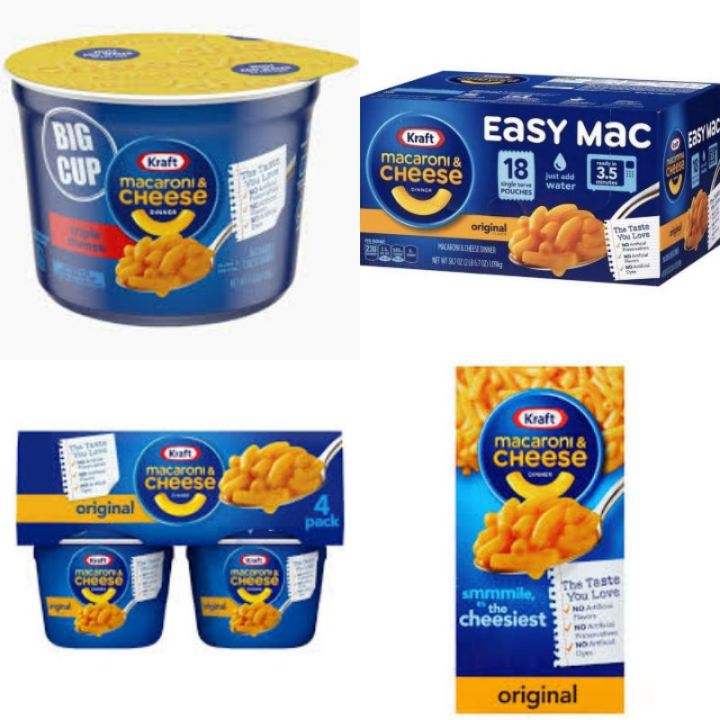 S&R Kraft Easy Mac Original Flavor Macaroni & Cheese | Lazada PH