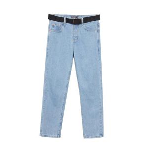 Ready Stock Jeans for Men Slim Fit Straight Cut Korean Skinny Casual Plain Pants Denim Long Trousers Fashion Clothes
