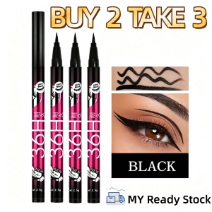 [Ready Stock MY] BUY 2 TAKE 3 Eyeliner Pencil Liquid Eye Liner Waterproof Black Liquid Eyeliner Long Lasting Smudge-proof Precision Felt   Eye Makeup