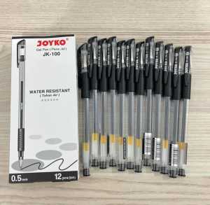 PULPEN GEL PEN JOYKO (PENA JEL) JK 100 - ISI 1 PAK 12 PCS