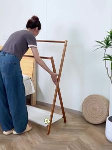 Clothes Drying Rack Laundry Clothes Hanger Rack Clothes Hanging Rack Drying Rack In the bedroom foldable clothes can be placed next to the bed to air out the clothes taken off at night