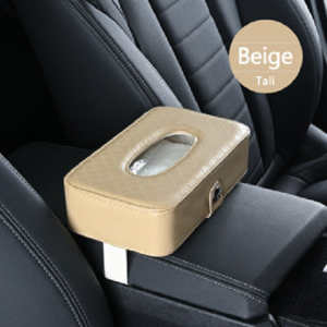 Tempat Tisu Mobil kulit Kotak Tissue Mobil Gantung Wadah Tisu Aesthetic Mobil Car Visor Box Organizer