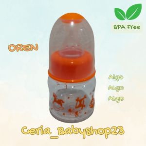 Algo Botol Susu Bayi Mini New Born 60ml untuk Bayi Baru Lahir Bahan PP Berkualitas BPA Free