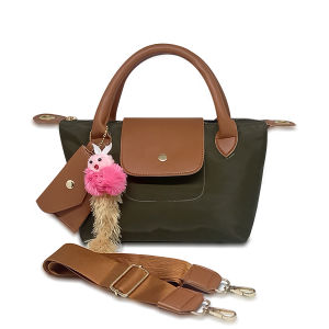 Tas Selempang Wanita Korea LONG -CHAMP Neo 2 IN 1 Tas Bahan Lembut Kualitas Import