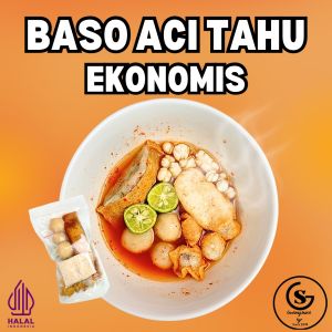 1 BUNGKS BASO ACI TAHU TOPPING LENGKAP KALDU FOOD  HOTPOT INSTAN