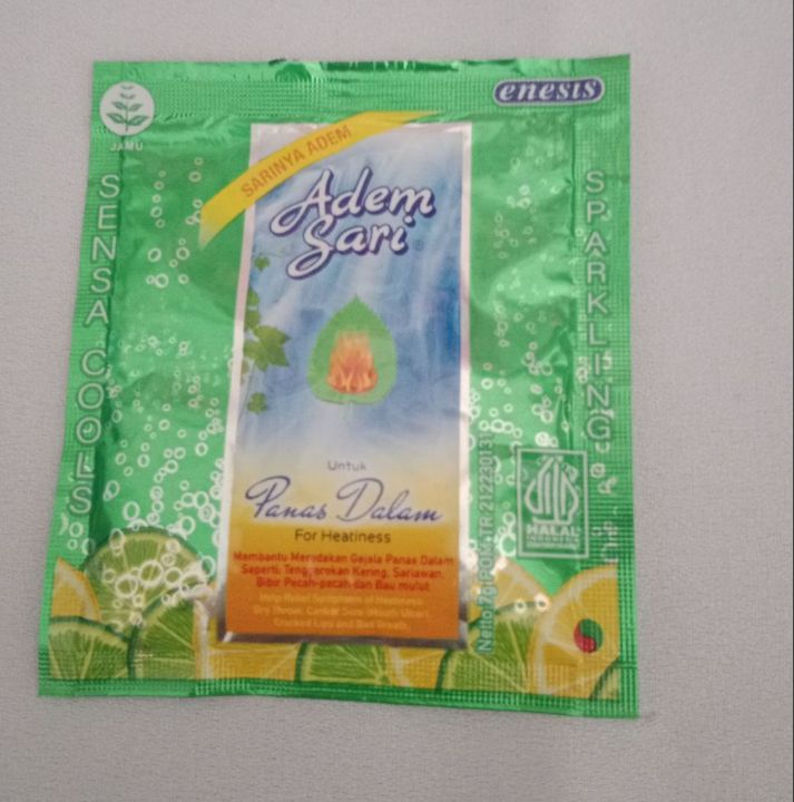 Adem Sari untuk mengatasi sariawan dan panas dalam