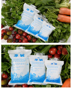 10Pcs Reusable Ice Bag Water Injection Icing Cooler Bag Pain Cold Compress Drinks Refrigerate Food Keep Fresh Gel Dry Ice Pack