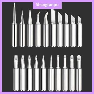 [shangtanpu] 1Set Soldering Iron Tips Replacement Kit Internal Heating Constant Temperature Electric Soldering Iron Tip Soldering Irons Tools