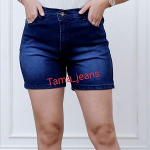 Celana Hotpants Jeans  Strech Reguler Jumbo Big Size