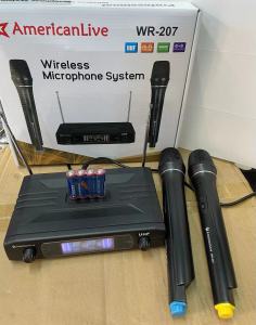Heavy Duty Dual Wireless Microphone WR-207