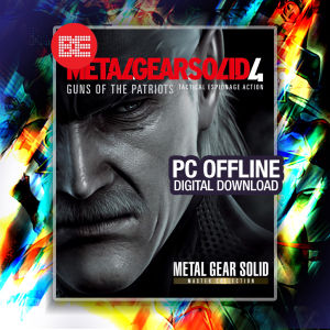 METAL GEAR SOLID 4 Guns of the Patriots Master Collection Version - PC OFFLINE Digital Download