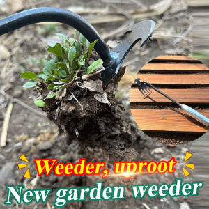 🌱 Easy-to-use Grass Knife / Loosening Tool / Weed Remover / Puller / Lawn Tool Lightweight Anti-stick Soil Root Removal Comfortable Grip High Temp Resistant Multi-purpose Weeder-YHA