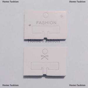 [COD] Home Fashion 50Pcs Simple Hair Clip Packaging Paper Cards Fashion Hair Accessories Display Cards Hair Clip Cardboard Hairpin Tags Holders