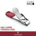 VICTORINOX กรรไกรตัดเล็บแบบสวิส เล็กกระทัดรัด พกติดตัวสะดวก มีความคมสูง ผลิตจาก STAINLESS STEEL ที่เงางามดูหรูหรา 👉👉Swiss Made. 