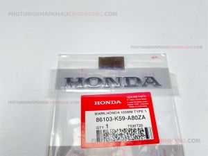 Tem chữ nổi HONDA VARIO yếm trước chính hãng Honda - Logo tem nổi Honda - 86103K59A70ZA