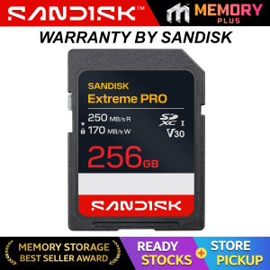 SanDisk Extreme PRO UHS-I SD Card 32GB 64GB 128GB 256GB 512GB 1TB DXXJ MemoryPlusSG