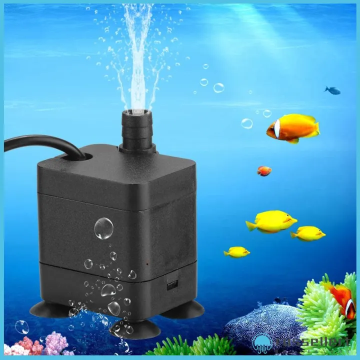 RUSSELLERT Chìm Máy bơm nước USB DC5V Kích thước vi mô Bơm chìm Hoạt ...