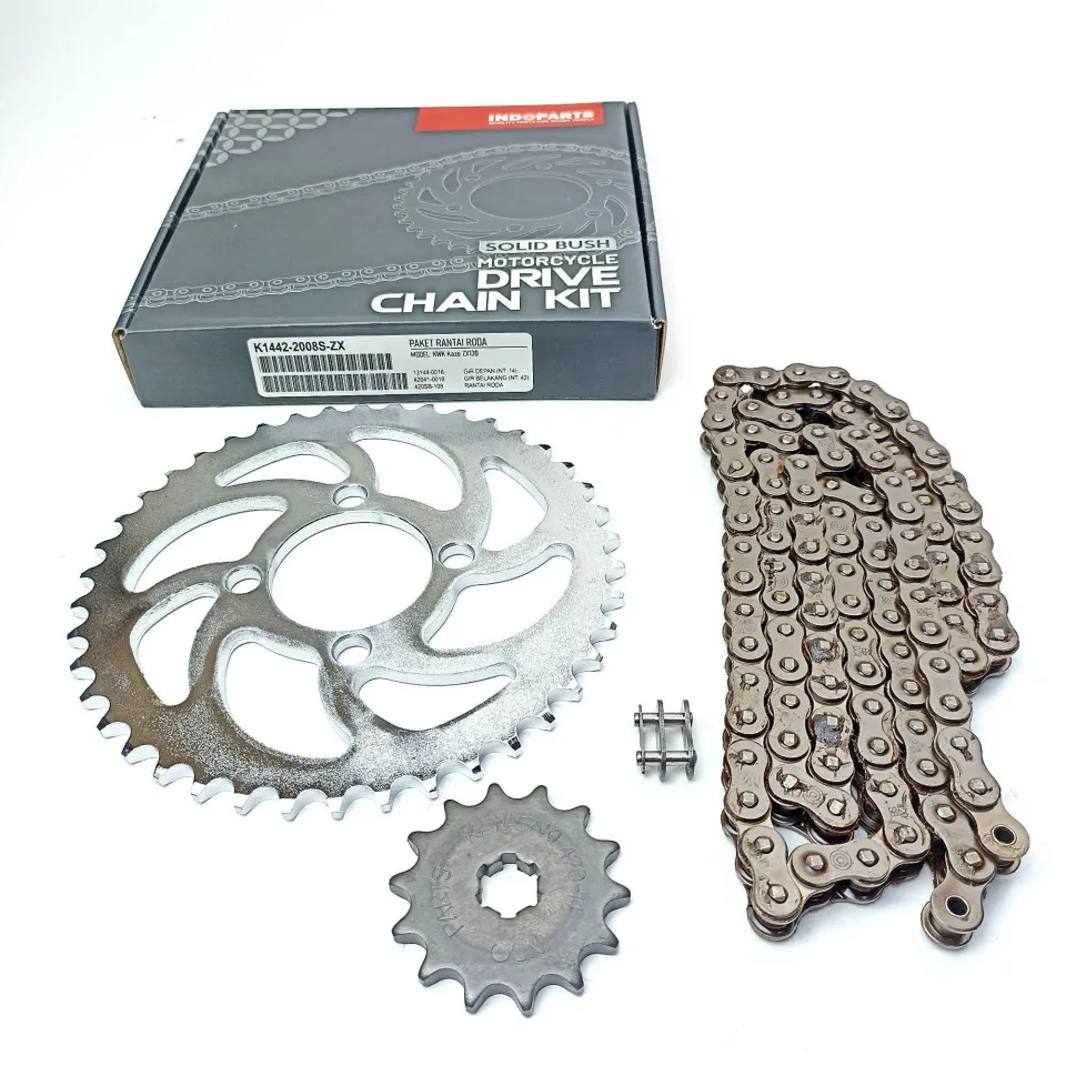 GEAR SET GEAR PAKET KAWASAKI ZX130 ZX 130 420 42T 14T MERK