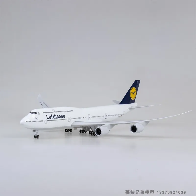 bowing747-400 ルフトハンザ航空 模型 - 航空機・ヘリコプター