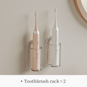 Electric Toothbrush Holder No Punching Wall Mounted Toothbrush Storage Base Tooth Set Appliance Holder