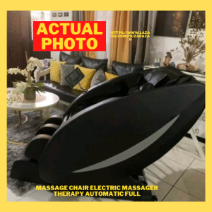 Heavy duty Massage Chair Electric Massager Therapy Automatic Full Body Shiatsu fully automatic kneading Massage Chair Recliner Full Body Massage Chair with Zero Gravity Bluetooth Speaker Airbags Heating and Foot Massage (Black)