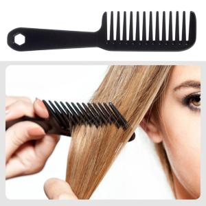Practical Wide Toothed Comb with Long Handle for Smooth Hair Care Hairdressing Comb Hair Styling Tools