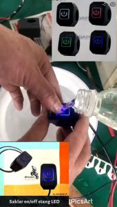 SAKLAR ON OFF STANG VARIASI LAMPU WATERPROOF UNIVERSAL